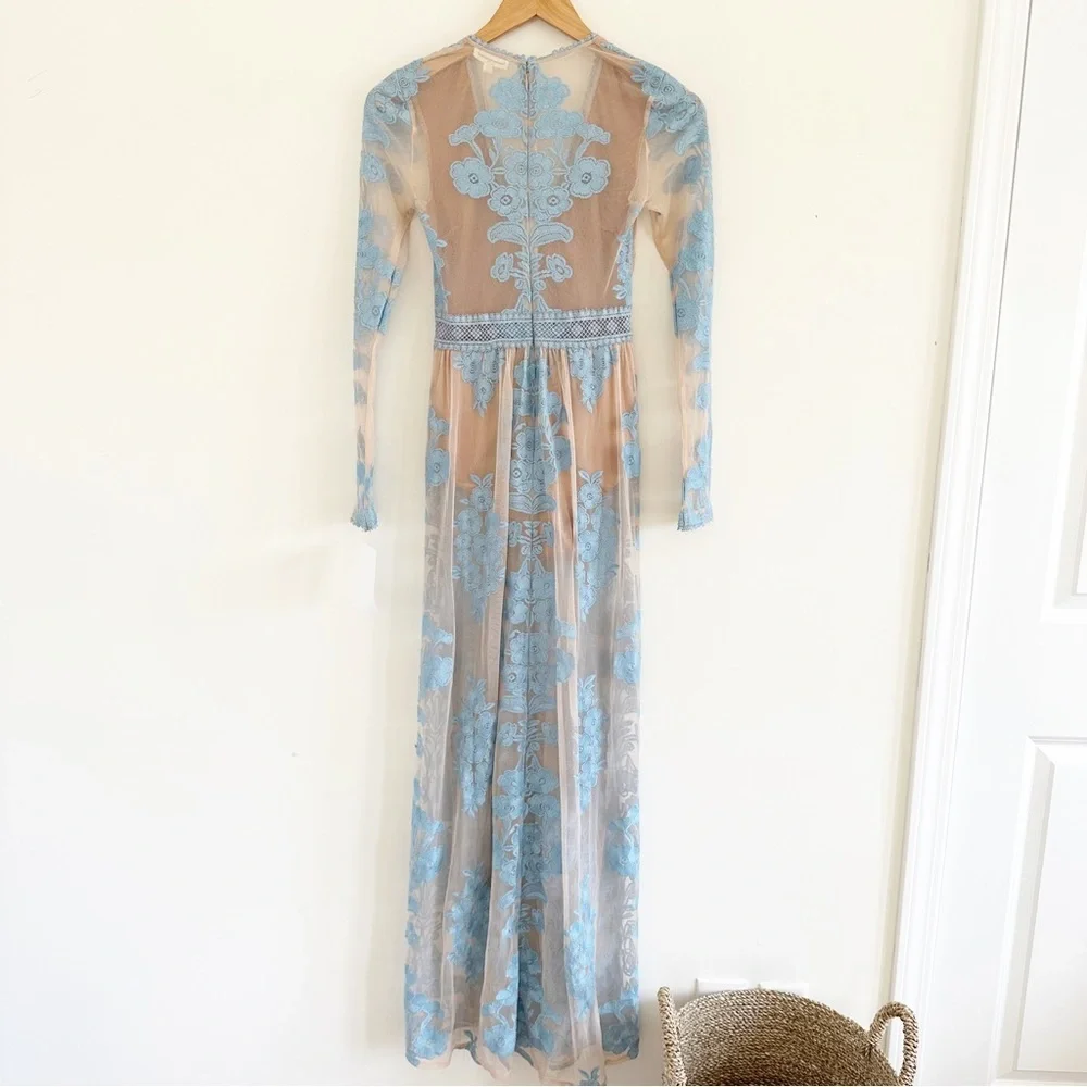Free People X For Love & Lemons Temecula Maxi Dress
